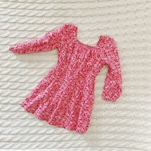 Crewcuts Floral Pink Kids Dress